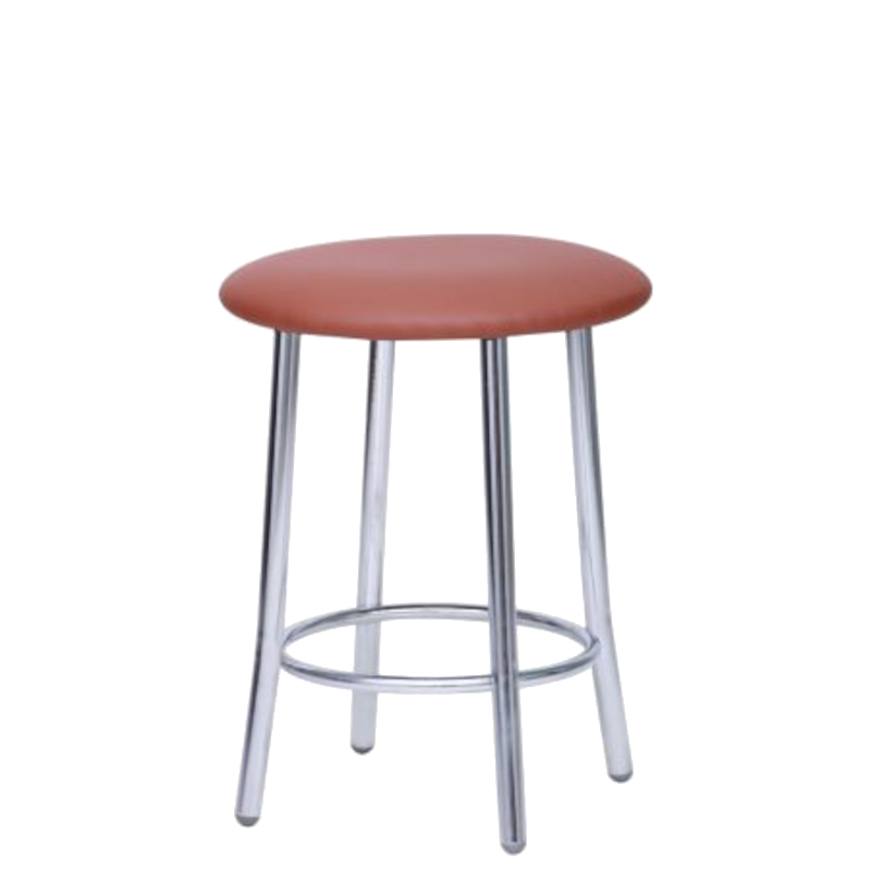 Табуретка AMF (052584) металева, хромовані ніжки, 450мм